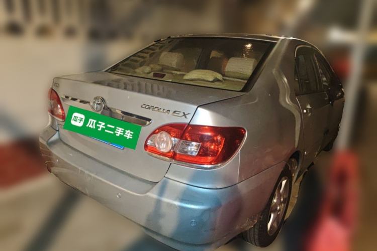 Used Toyota Corolla EX 2011 1.6L Automatic Luxury Edition Rear Right 45 Deg