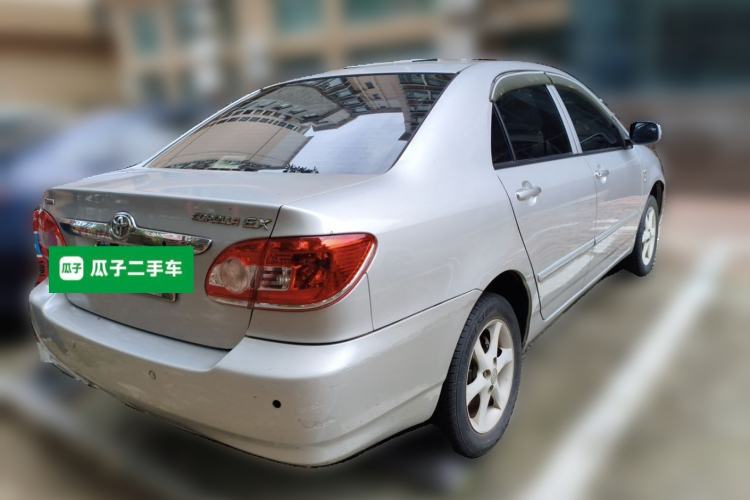 Used Toyota Corolla EX 2011 1.6L Automatic Classic Edition Rear Right 45 Deg