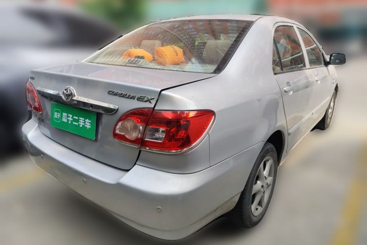 Used Toyota Corolla EX 2011 1.6L Automatic Luxury Edition Rear Right 45 Deg