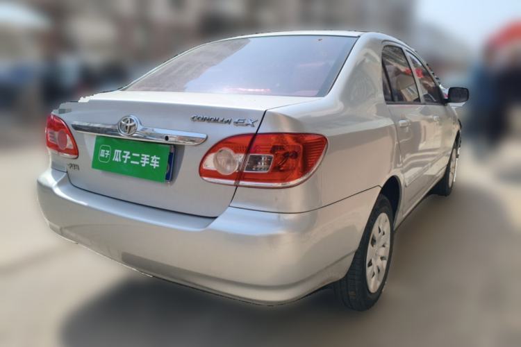 Used Toyota Corolla EX 2011 1.6L Manual Classic Edition Rear Right 45 Deg