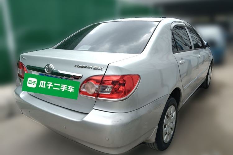 Used Toyota Corolla EX 2011 1.6L Manual Classic Edition Rear Right 45 Deg