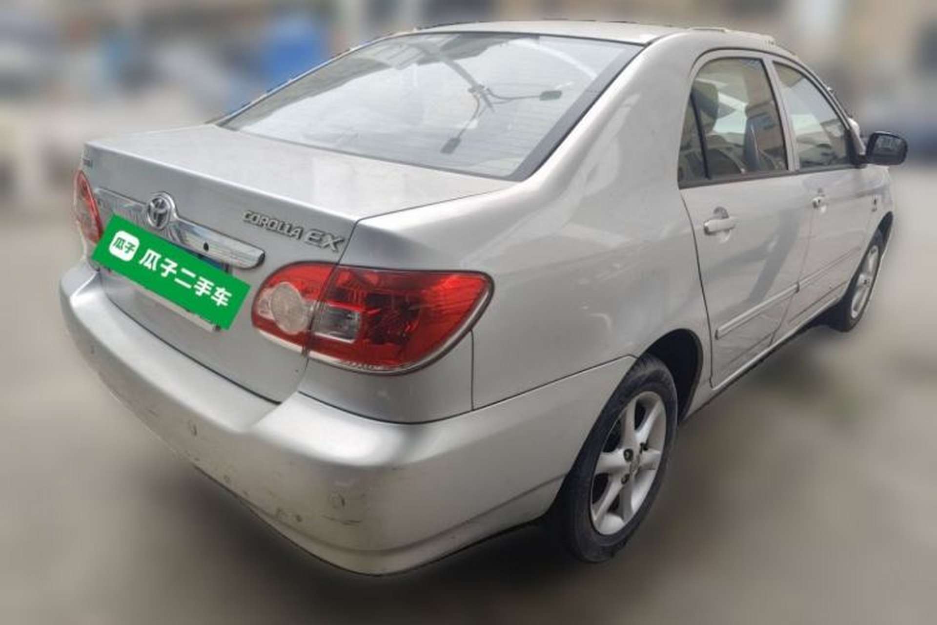 Used Toyota Corolla EX 2011 1.6L Automatic Luxury Edition Rear Right 45 Deg