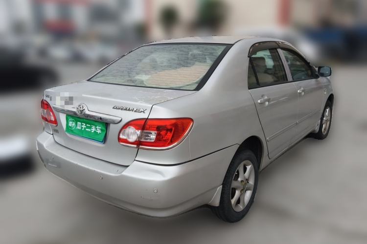 Used Toyota Corolla EX 2011 1.6L Automatic Classic Edition Rear Right 45 Deg