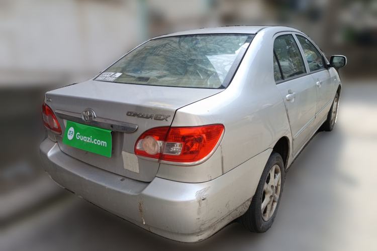 Used Toyota Corolla EX 2011 1.6L Automatic Classic Edition Rear Right 45 Deg