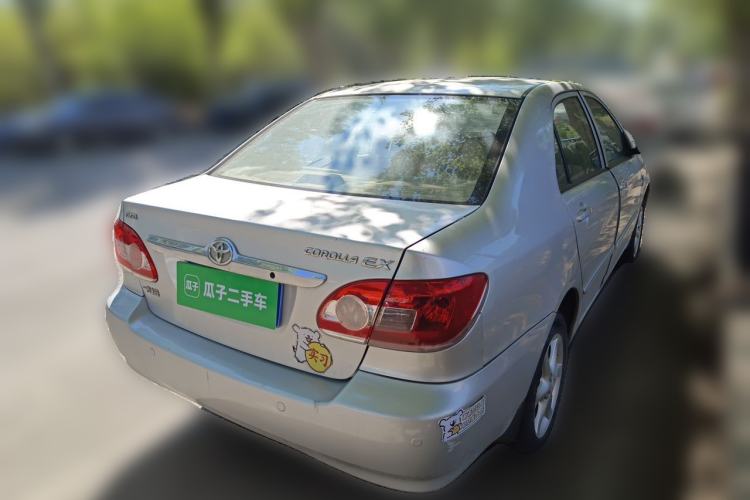 Used Toyota Corolla EX 2011 1.6L Automatic Luxury Edition Rear Right 45 Deg
