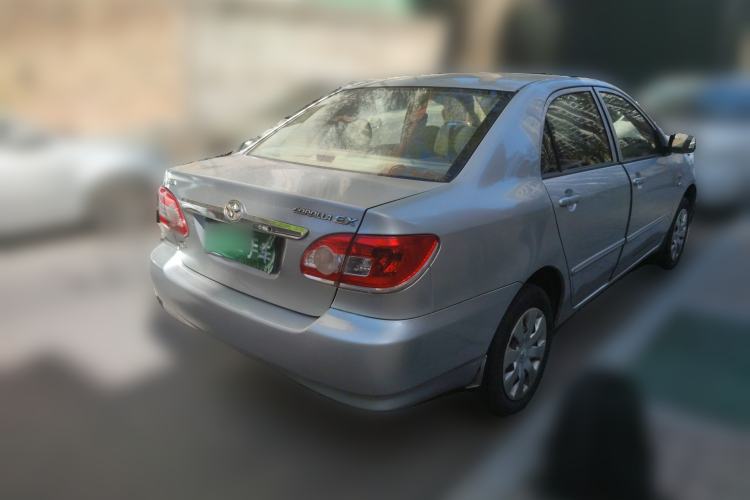 Used Toyota Corolla EX 2011 1.6L Manual Classic Edition Rear Right 45 Deg