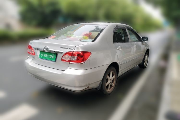 Used Toyota Corolla EX 2011 1.6L Automatic Classic Edition Rear Right 45 Deg