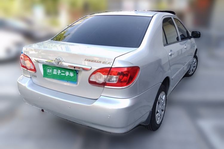 Used Toyota Corolla EX 2011 1.6L Automatic Classic Edition Rear Right 45 Deg