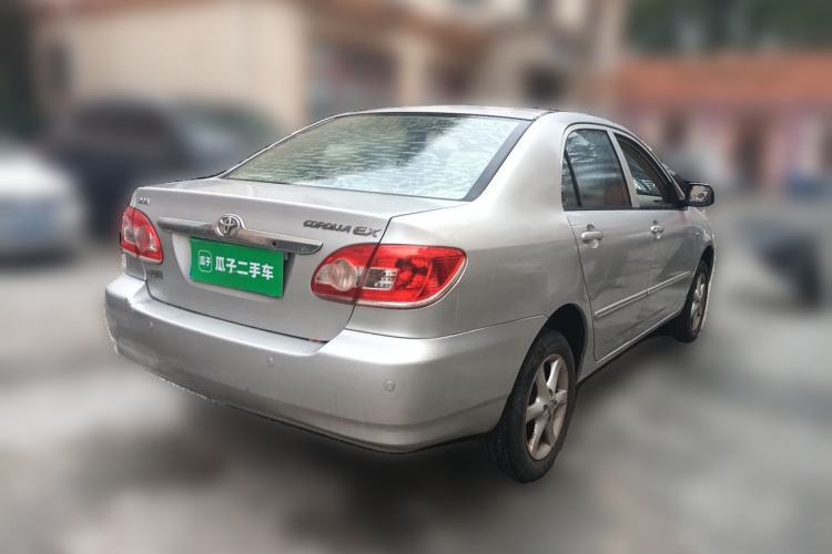 Used Toyota Corolla EX 2011 1.6L Manual Special Offer Version Rear Right 45 Deg