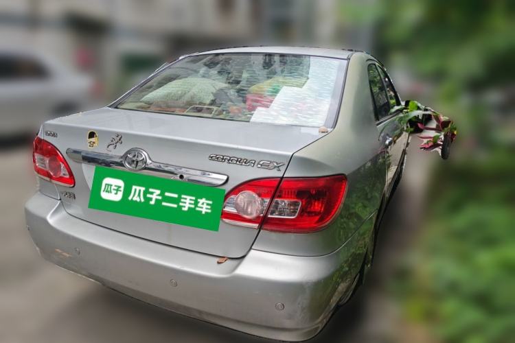 Used Toyota Corolla EX 2011 1.6L Automatic Classic Edition Rear Right 45 Deg