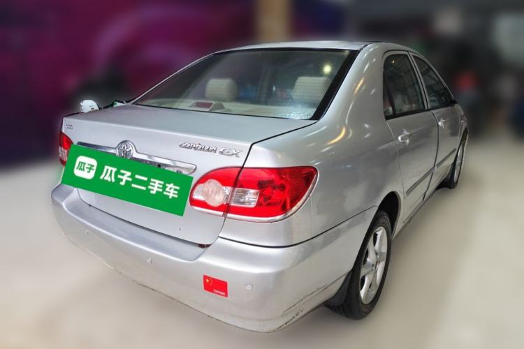 Used Toyota Corolla EX 2011 1.6L Automatic Classic Edition Rear Right 45 Deg