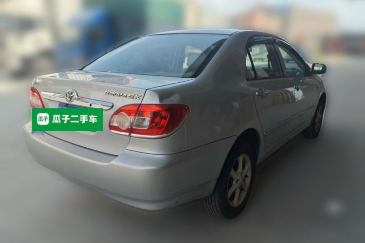 Used Toyota Corolla EX 2011 1.6L Automatic Classic Edition Rear Right 45 Deg