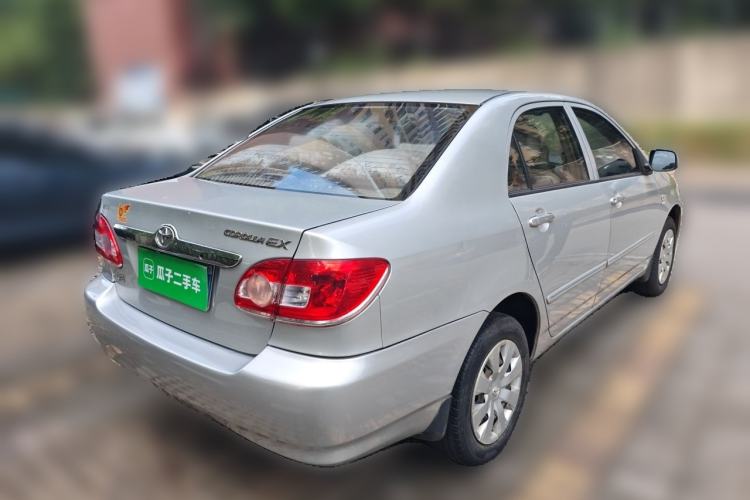 Used Toyota Corolla EX 2011 1.6L Automatic Classic Edition Rear Right 45 Deg