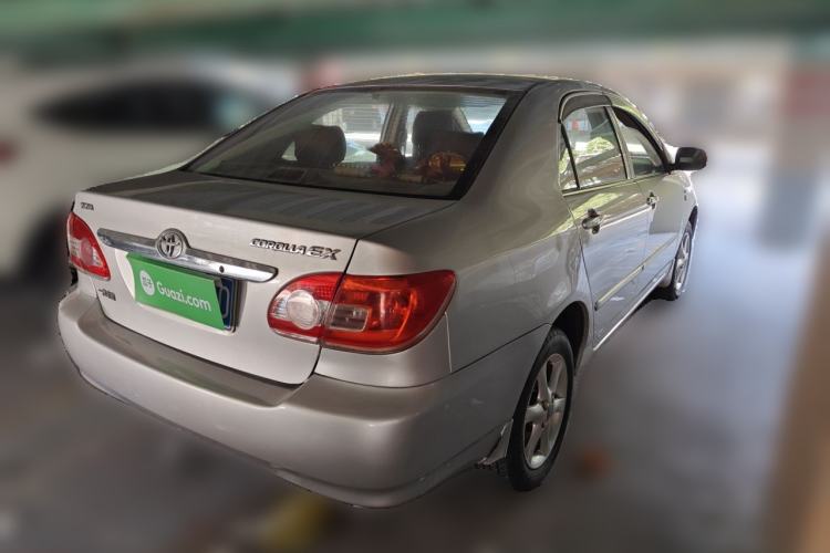 Used Toyota Corolla EX 2011 1.6L Manual Classic Edition Rear Right 45 Deg