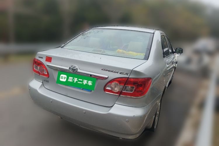 Used Toyota Corolla EX 2011 1.6L Automatic Classic Edition Rear Right 45 Deg