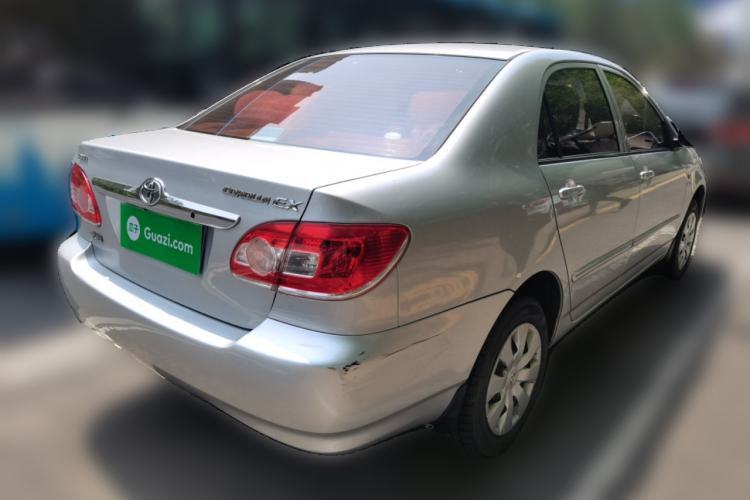 Used Toyota Corolla EX 2011 1.6L Automatic Classic Edition Rear Right 45 Deg