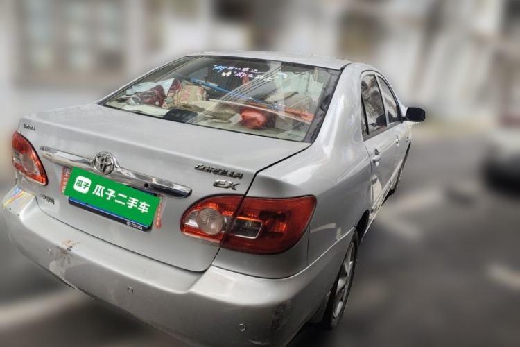 Used Toyota Corolla EX 2011 1.6L Automatic Classic Edition Rear Right 45 Deg