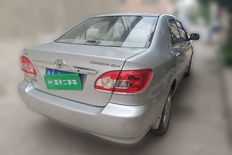 Used Toyota Corolla EX 2011 1.6L Manual Classic Edition Rear Right 45 Deg