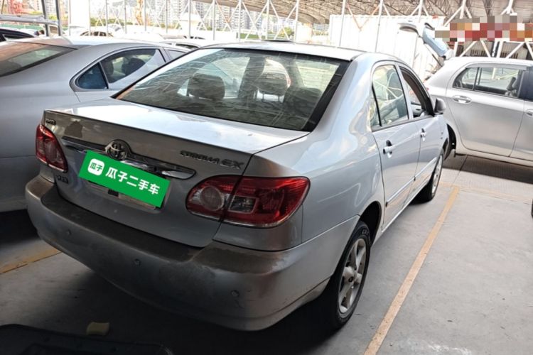 Used Toyota Corolla EX 2011 1.6L Automatic Classic Edition Rear Right 45 Deg