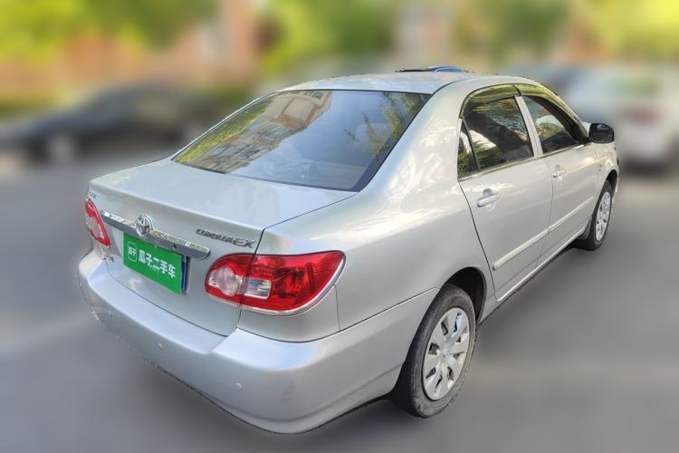 Used Toyota Corolla EX 2011 1.6L Manual Classic Edition Rear Right 45 Deg