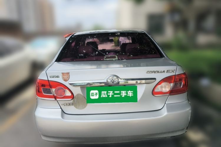 Used Toyota Corolla EX 2011 1.6L Automatic Classic Edition Rear