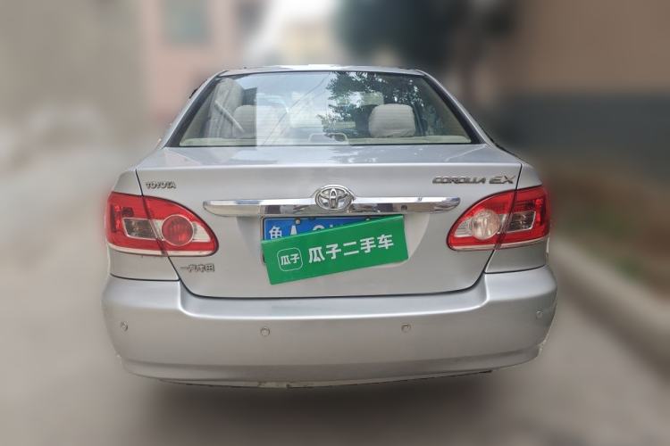 Used Toyota Corolla EX 2011 1.6L Manual Classic Edition Rear