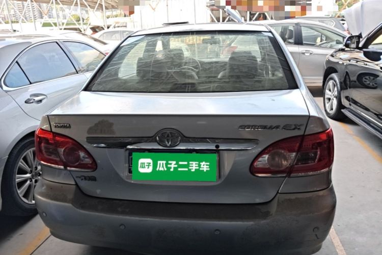 Used Toyota Corolla EX 2011 1.6L Automatic Classic Edition Rear