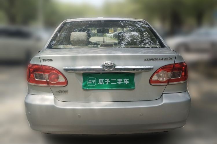 Used Toyota Corolla EX 2011 1.6L Automatic Classic Edition Rear