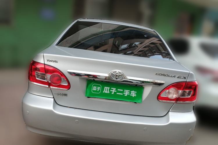 Used Toyota Corolla EX 2011 1.6L Manual Luxury Edition Rear