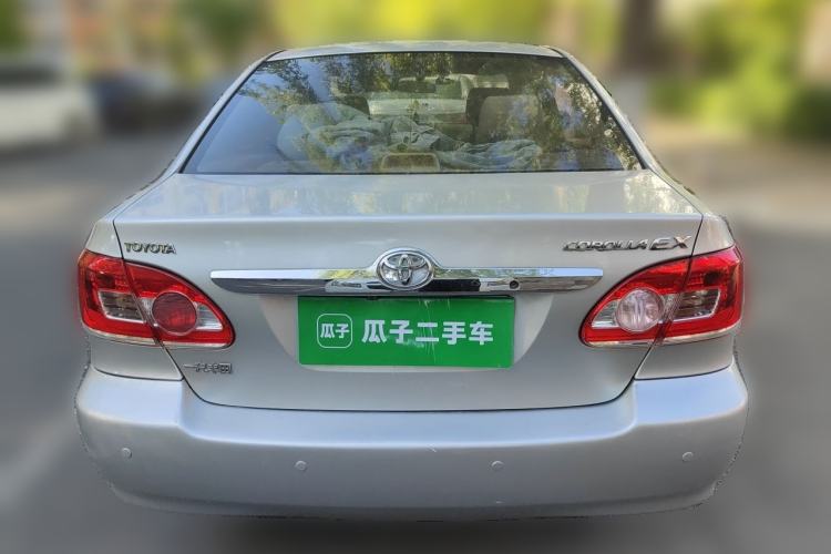 Used Toyota Corolla EX 2011 1.6L Manual Classic Edition Rear