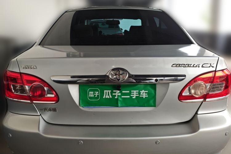 Used Toyota Corolla EX 2011 1.6L Manual Classic Edition Rear