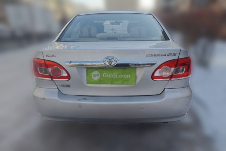 Used Toyota Corolla EX 2011 1.6L Automatic Luxury Edition Rear