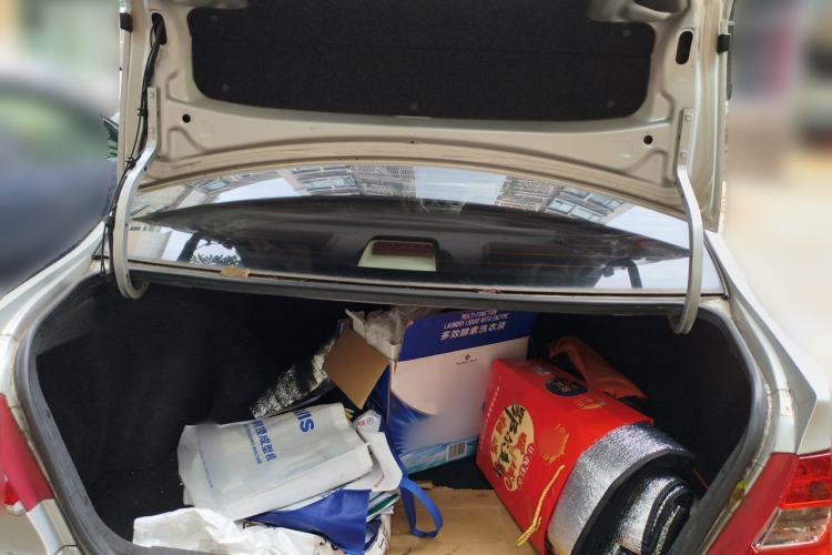 Used Toyota Corolla EX 2011 1.6L Automatic Classic Edition Trunk