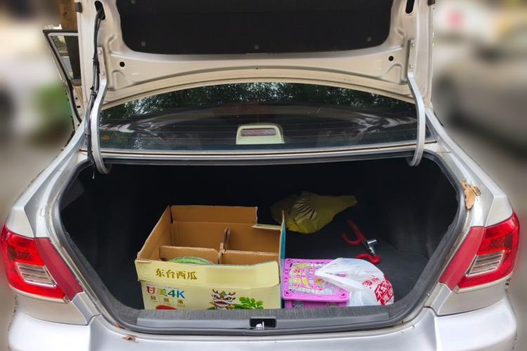 Used Toyota Corolla EX 2011 1.6L Automatic Classic Edition Trunk