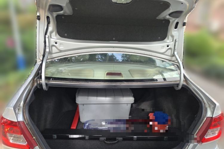 Used Toyota Corolla EX 2011 1.6L Manual Luxury Edition Trunk