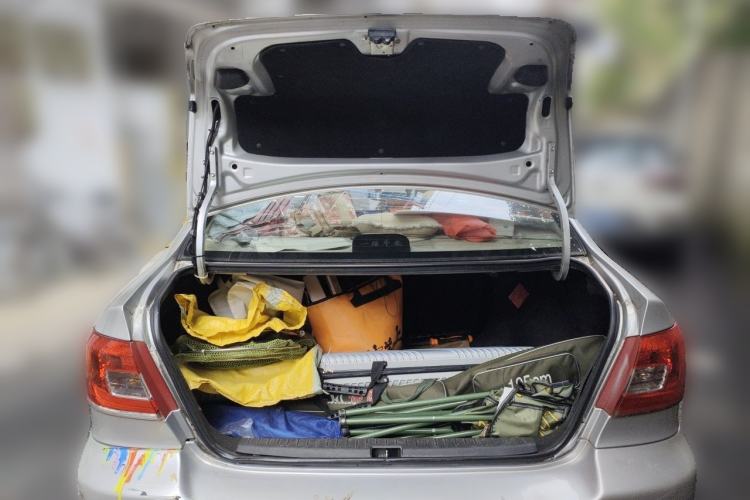 Used Toyota Corolla EX 2011 1.6L Automatic Classic Edition Trunk