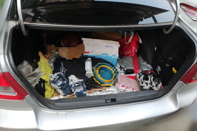 Used Toyota Corolla EX 2011 1.6L Manual Luxury Edition Trunk
