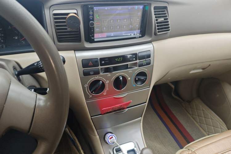 Used Toyota Corolla EX 2011 1.6L Automatic Classic Edition Audio And AC Panel