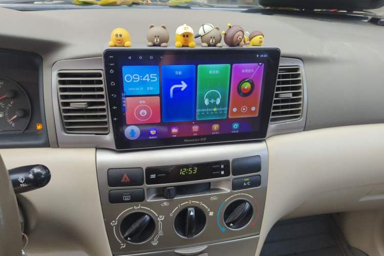 Used Toyota Corolla EX 2011 1.6L Automatic Classic Edition Audio And AC Panel