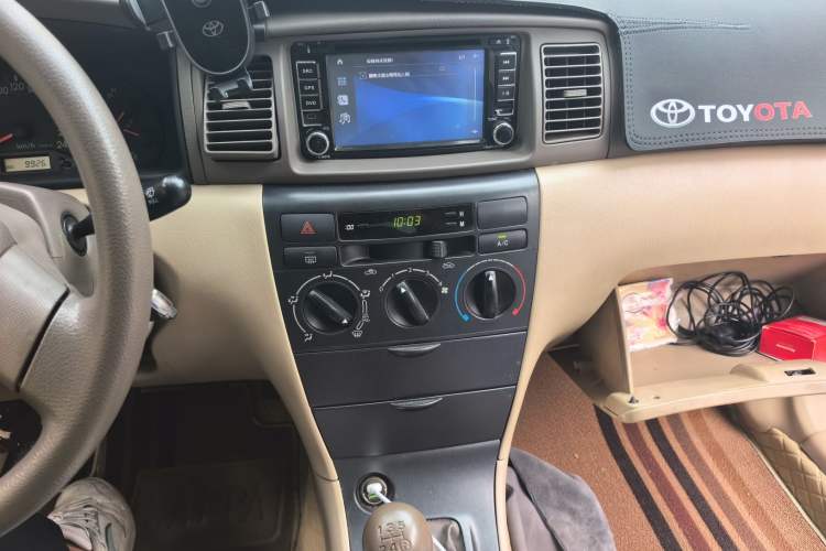 Used Toyota Corolla EX 2011 1.6L Manual Special Offer Version Audio And AC Panel