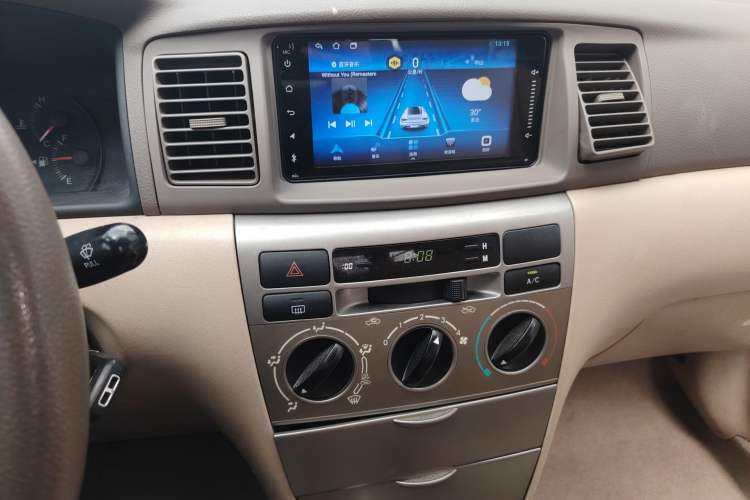 Used Toyota Corolla EX 2011 1.6L Automatic Classic Edition Audio And AC Panel