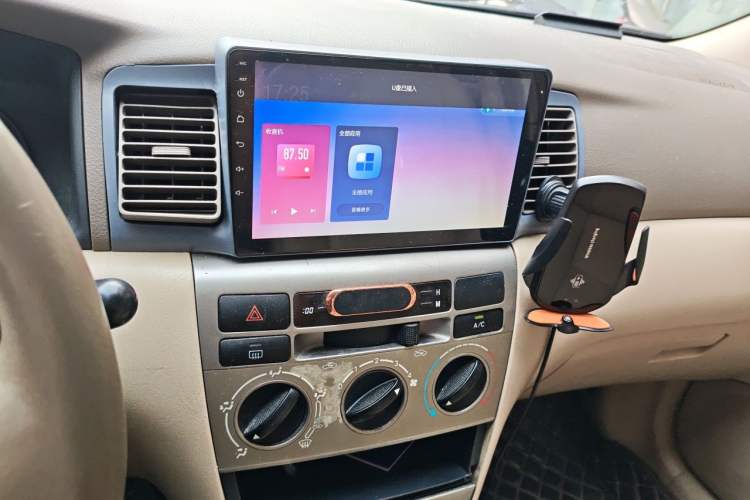Used Toyota Corolla EX 2011 1.6L Automatic Classic Edition Audio And AC Panel