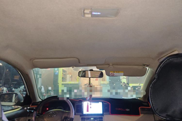 Used Toyota Corolla EX 2011 1.6L Automatic Luxury Edition Headliner