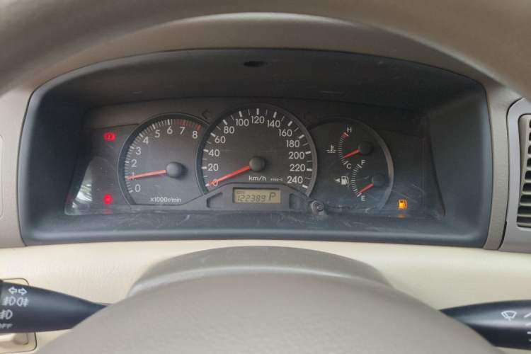 Used Toyota Corolla EX 2011 1.6L Automatic Classic Edition Instrument Cluster
