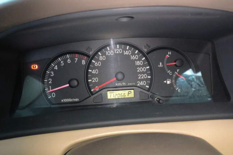 Used Toyota Corolla EX 2011 1.6L Automatic Classic Edition Instrument Cluster