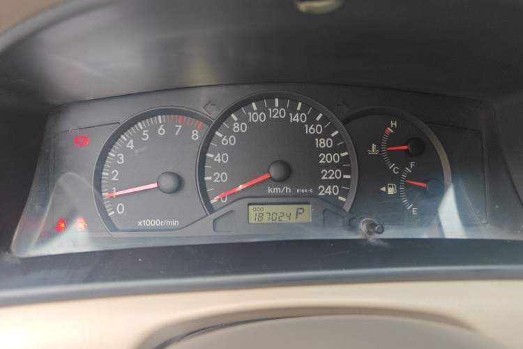 Used Toyota Corolla EX 2011 1.6L Automatic Classic Edition Instrument Cluster