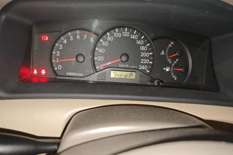 Used Toyota Corolla EX 2011 1.6L Automatic Luxury Edition Instrument Cluster