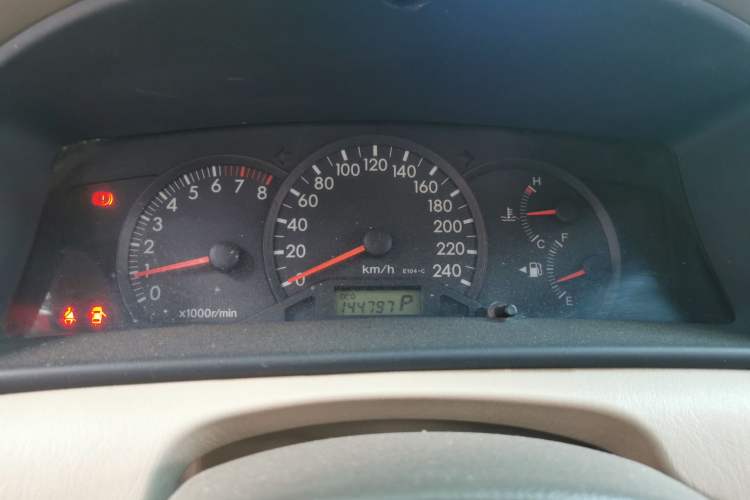 Used Toyota Corolla EX 2011 1.6L Automatic Luxury Edition Instrument Cluster