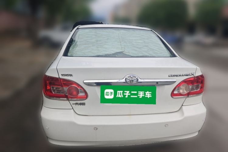 Used Toyota Corolla EX 2011 1.6L Automatic Classic Edition Rear