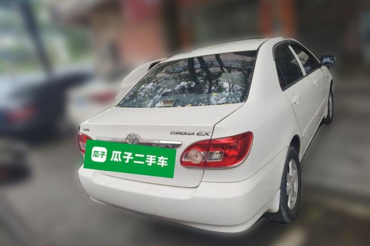 Used Toyota Corolla EX 2011 1.6L Automatic Classic Edition Rear